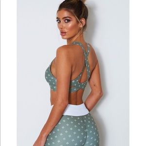 Sarah’s day x wfb white jasmine sports bra